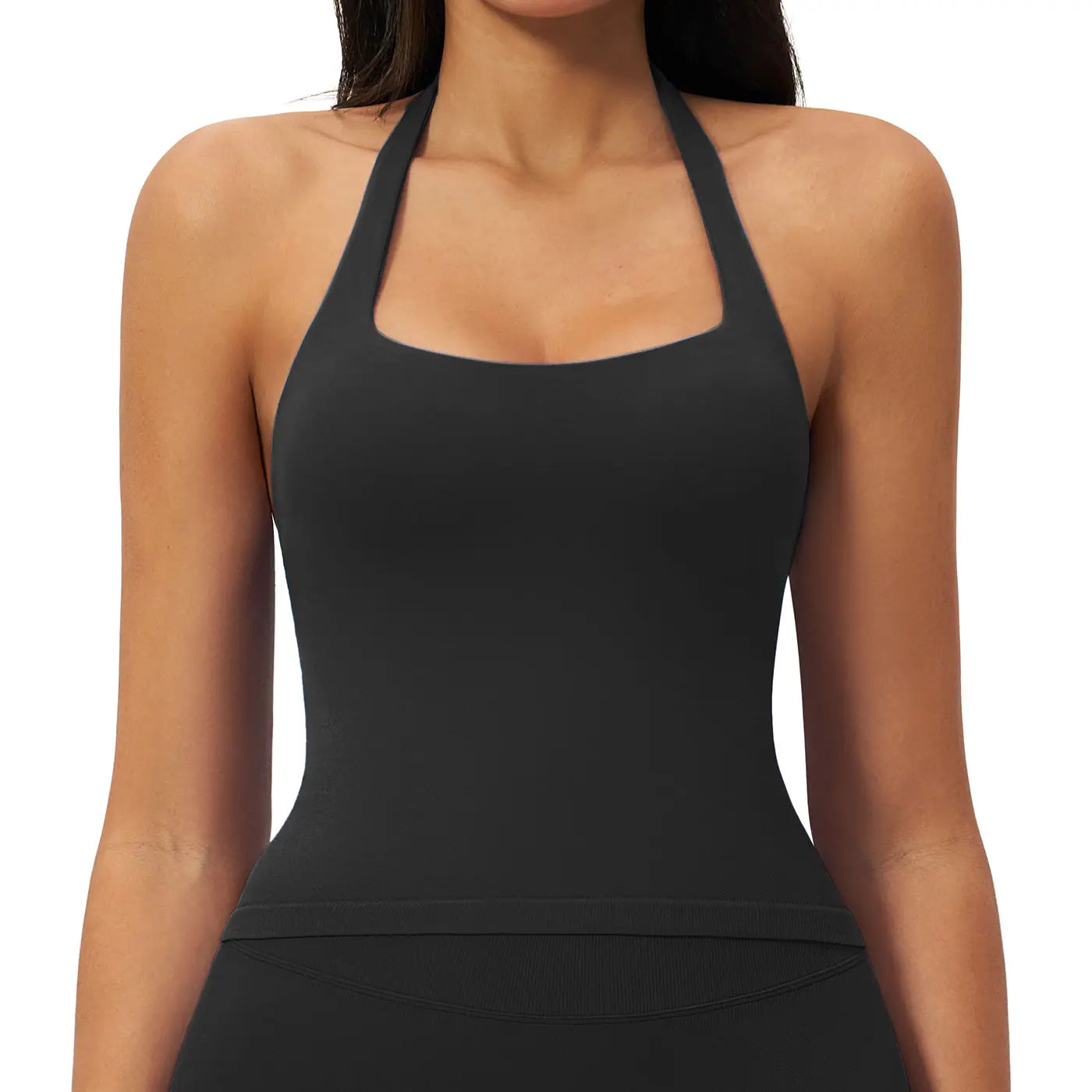 TENWOLF Women's 2-Piece Quick-Dry Activewear Set: Fitted Tank Tops and Shorts for Yoga and Fitness