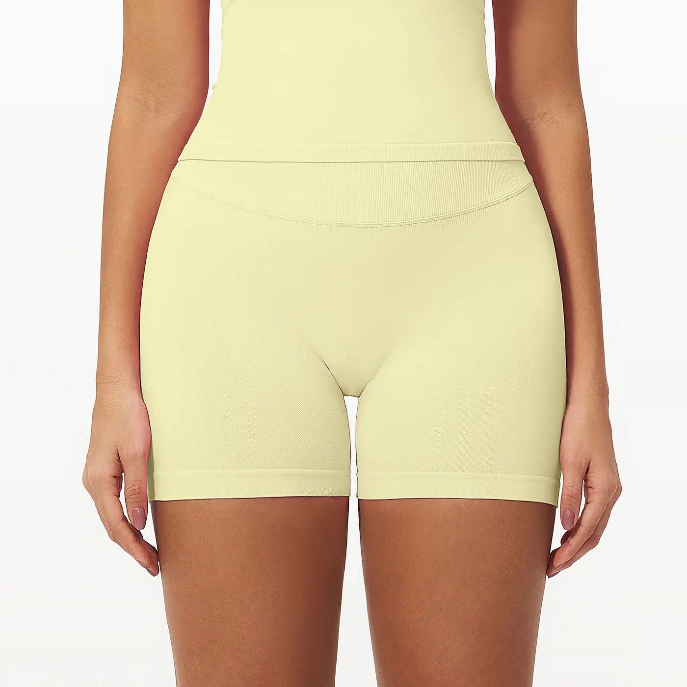 TENWOLF Women's 2-Piece Quick-Dry Activewear Set: Fitted Tank Tops and Shorts for Yoga and Fitness
