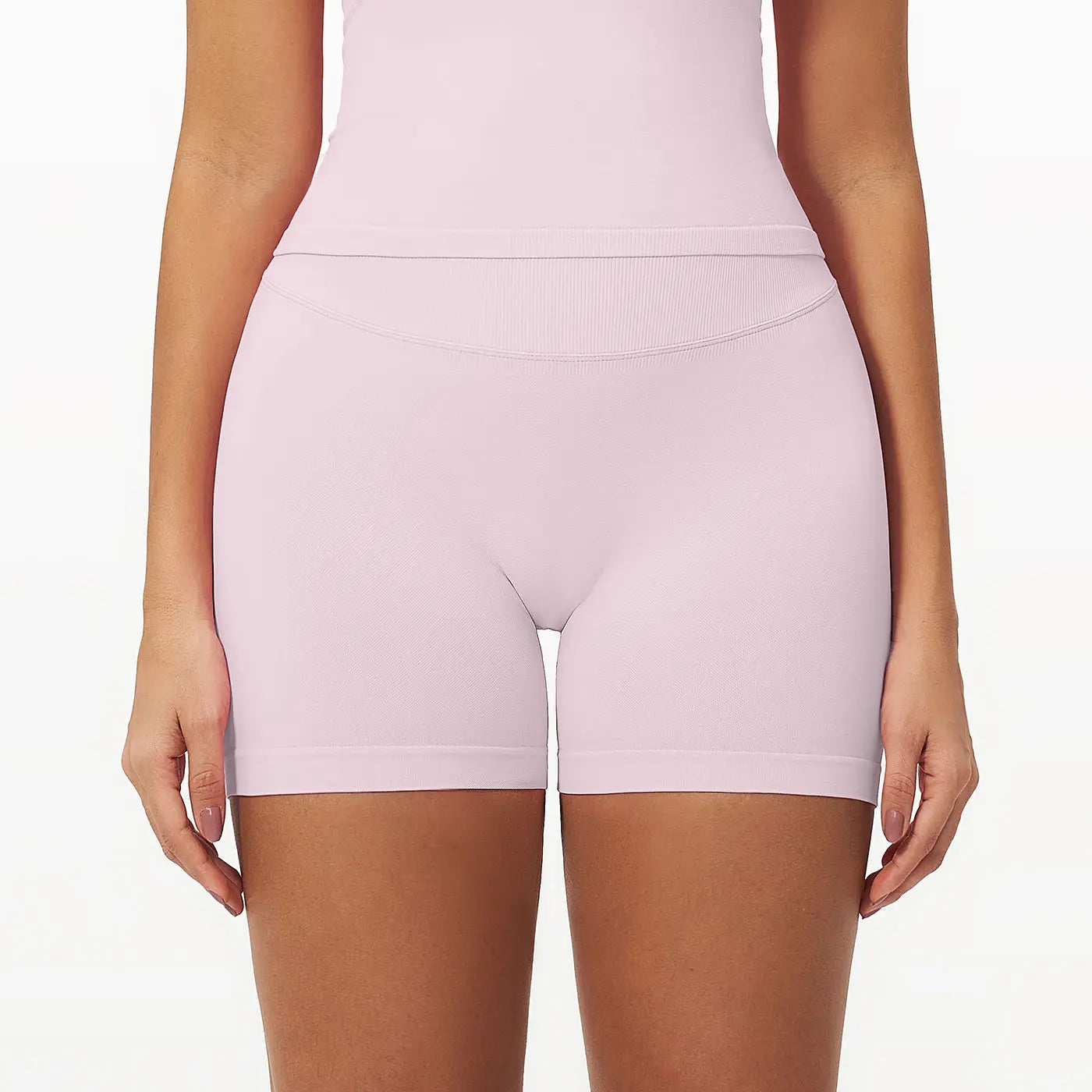 TENWOLF Women's 2-Piece Quick-Dry Activewear Set: Fitted Tank Tops and Shorts for Yoga and Fitness
