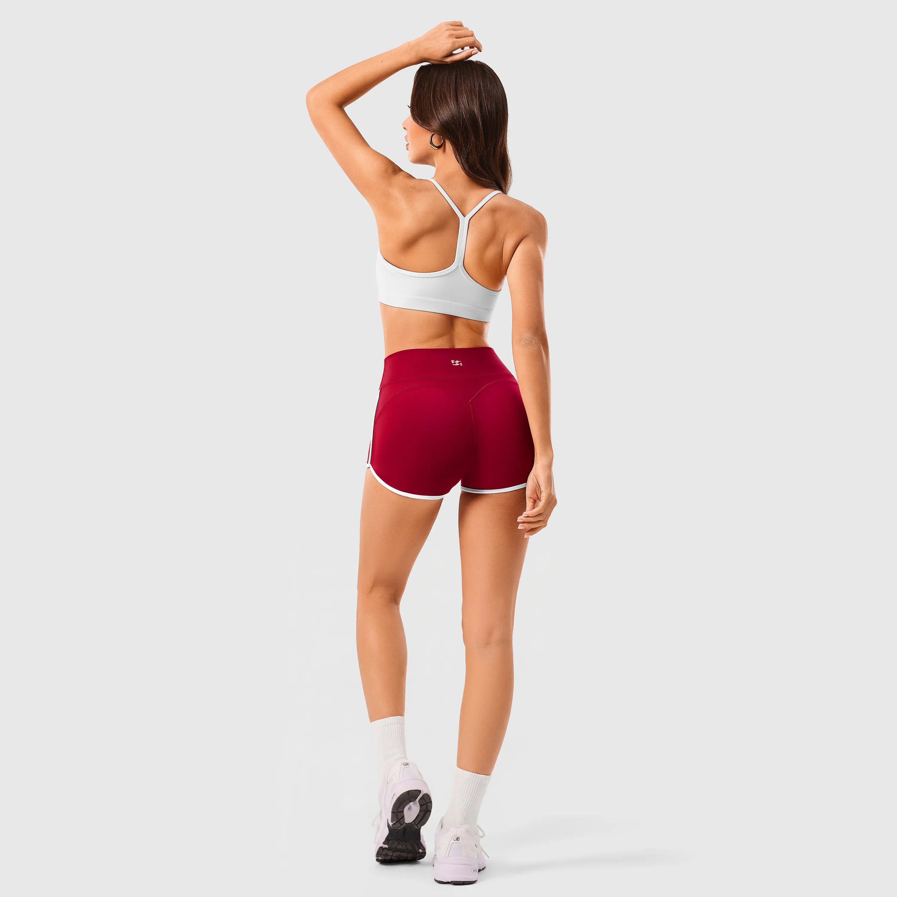Inno Mint Women'S Butt Lifting Yoga Shorts, High Waisted 4-Way Stretch Nylon Spandex for Gym & Workouts, Gym Sportswear Bottoms, High Waisted Shorts