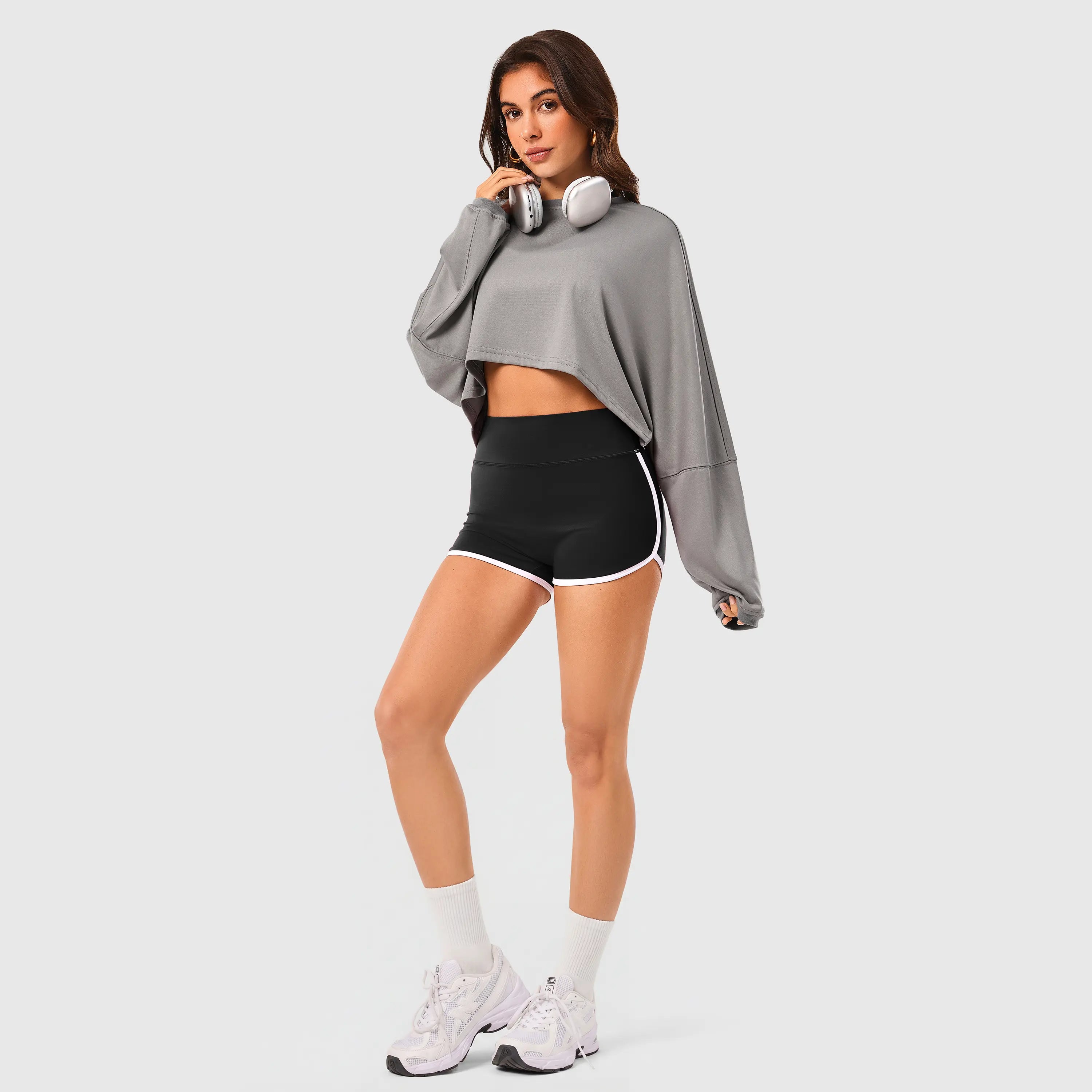 Inno Mint Women'S Butt Lifting Yoga Shorts, High Waisted 4-Way Stretch Nylon Spandex for Gym & Workouts, Gym Sportswear Bottoms, High Waisted Shorts